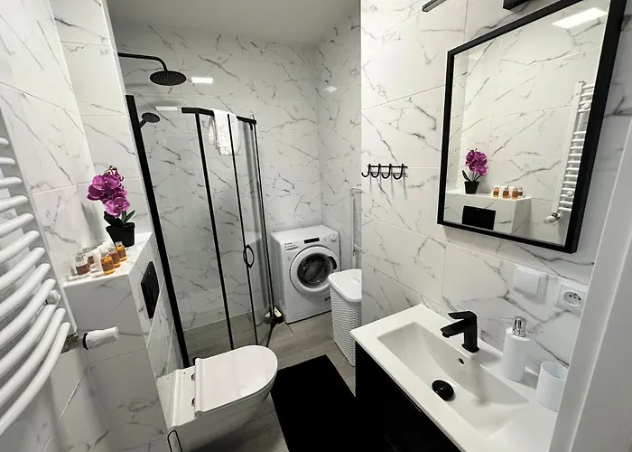 Lägenhet Al-dom Five Porta Mare W Spokojnej Okolicy Kołobrzeg